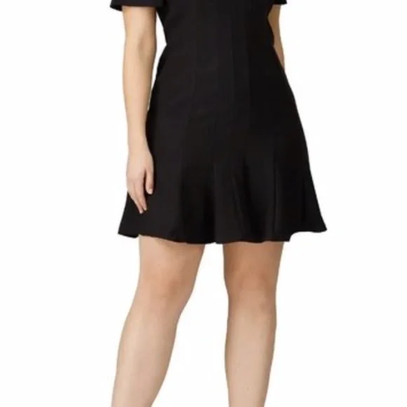 navy blue dress for baby girl Kate Spade New York Dress Size 2 A Line Floral Embroidered Black Event  Guest main image 1